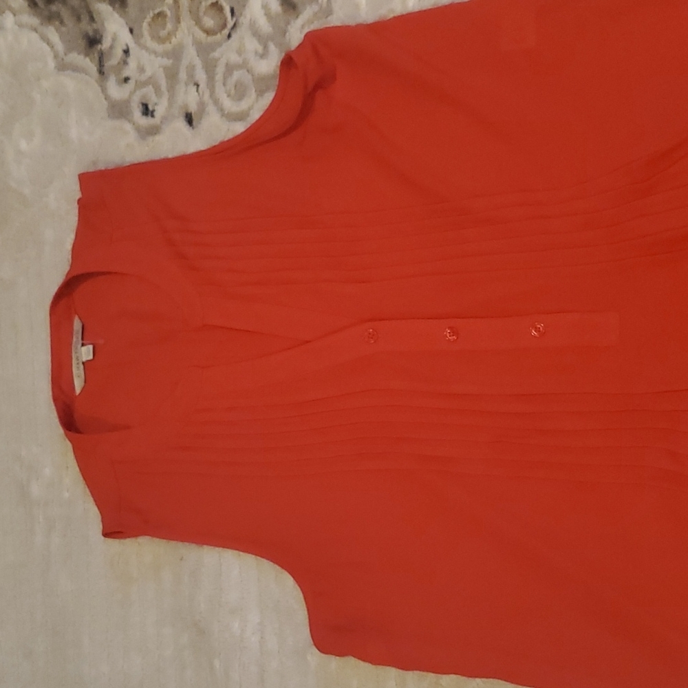 Red blouse